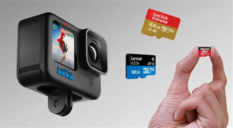 All of the cards that GoPro recommends with the new high-resolution video modes on the new GoPro HERO4 Black and Silver editions are rated for writes speeds of 40MBs or faster. . Sd cards for gopro